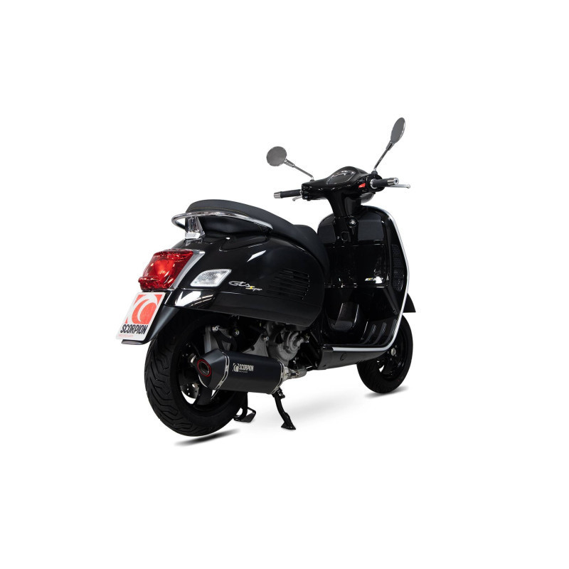 Silencieux Serket "Parallel" Scorpion Vespa GTS 125 / 300 HPE 2019 2020