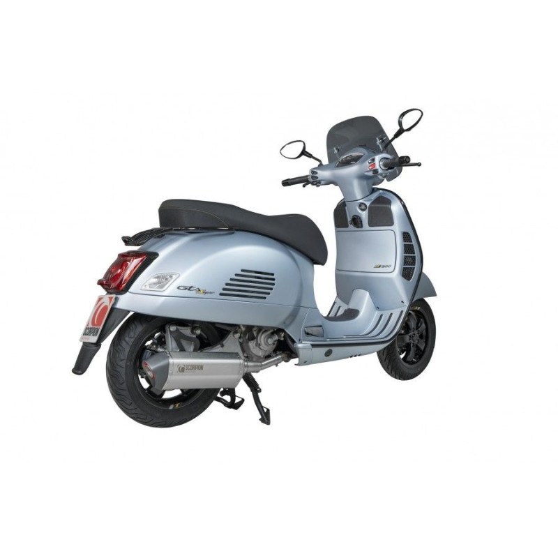 Silencieux Serket "Parallel" Scorpion Vespa GTS 300 (Euro 5) 2020 2022