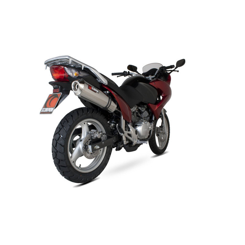 Silencieux Factory oval Scorpion Honda XL125 Varadero 2007 2017