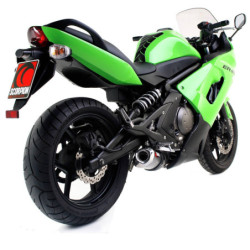 Silencieux Factory oval Scorpion Kawasaki ER6 F / N 2006 2011