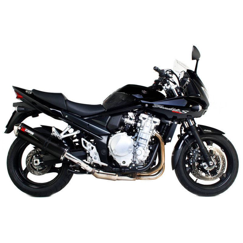 Silencieux Factory oval Scorpion Suzuki GSF1250 Bandit 2007 2015