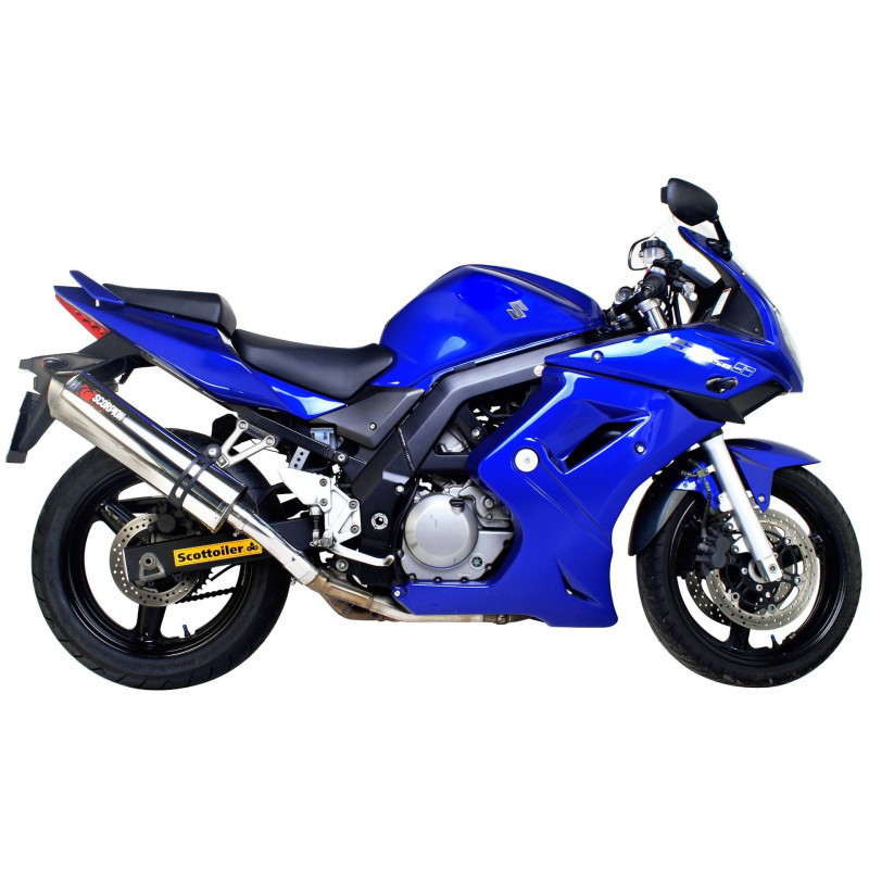 Silencieux Factory oval Scorpion Suzuki SV650 1999 2002