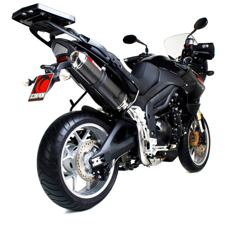 Silencieux Factory oval Scorpion Triumph Tiger 1050 2007 2012