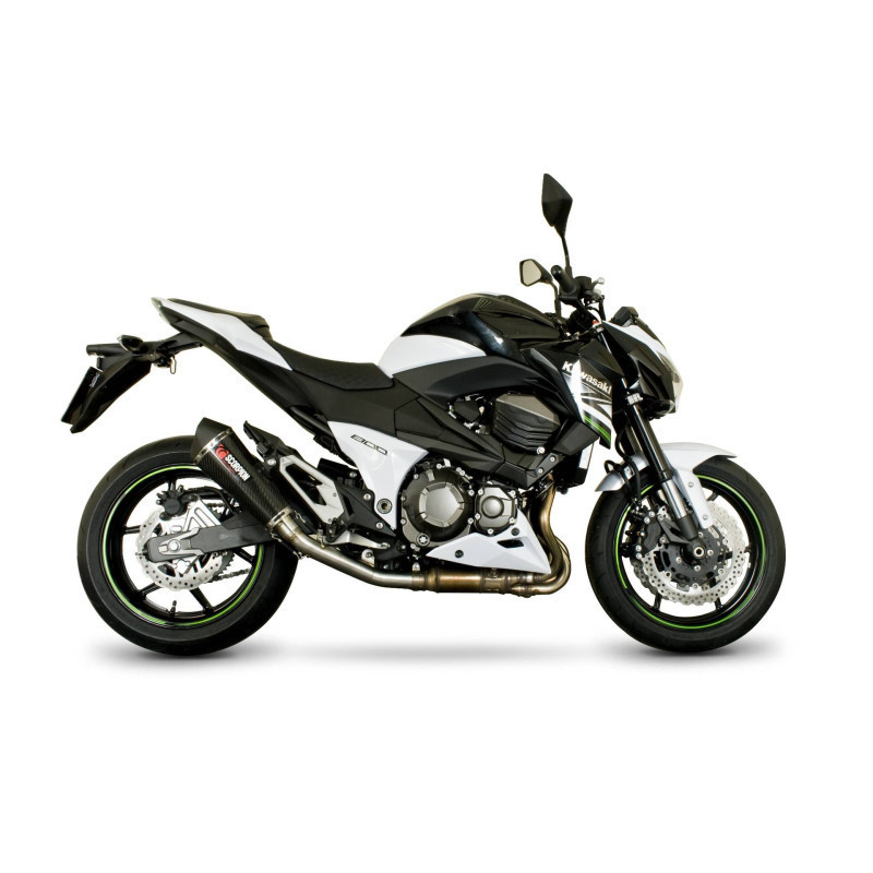 Silencieux Serket Taper Scorpion Kawasaki Z800 2013 2016