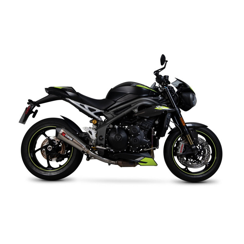 Silencieux Serket Taper Scorpion Triumph Speed Triple R / Speed Triple S / Speed Triple RS 2018 2020