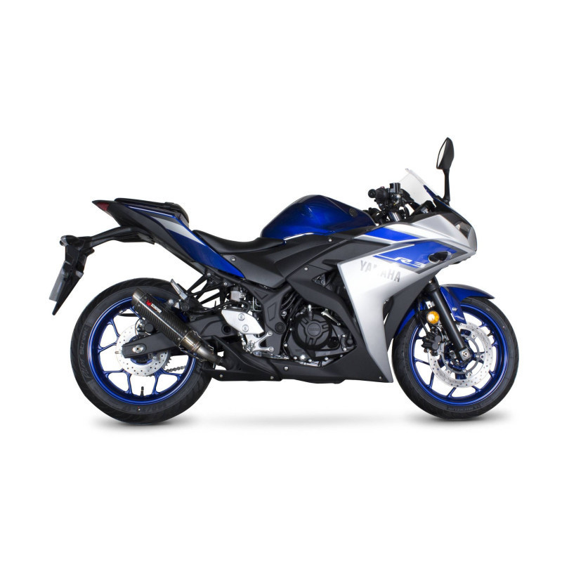 Silencieux RP1 GP Scorpion Yamaha YZF R3 2014 2020