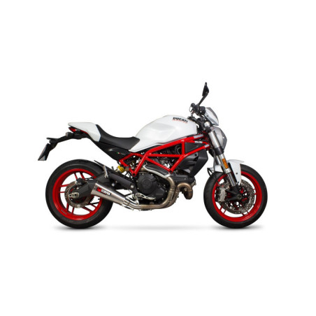 Silencieux Serket Taper. Supprime catalyseur Scorpion Ducati Monster 797 / 797 + 2017 2020