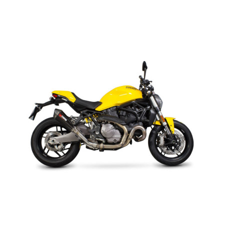 Silencieux Serket Taper. Supprime catalyseur Scorpion Ducati Monster 821 2018 2020