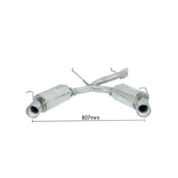 Silencieux arrière Ragazzon pour ALFA ROMEO GTV (916) (03/1995 02/2006)