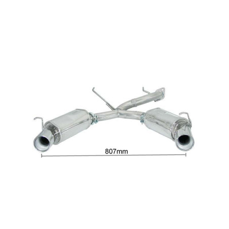 Silencieux arrière Ragazzon pour ALFA ROMEO GTV (916) (03/1995 02/2006)