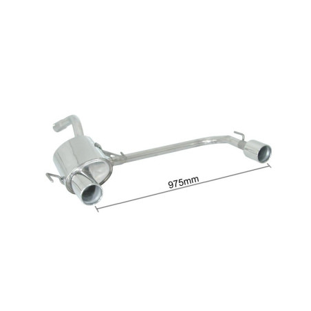 Silencieux arrière Ragazzon pour ALFA ROMEO 147 (10/2000 09/2004) 50.0040.06 / (10/2004 01/2010)