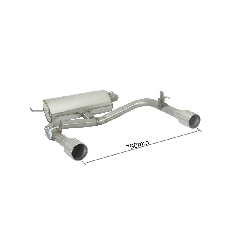 Silencieux arrière Ragazzon pour TOYOTA Celica (ZT230) (08/1999 09/2005)