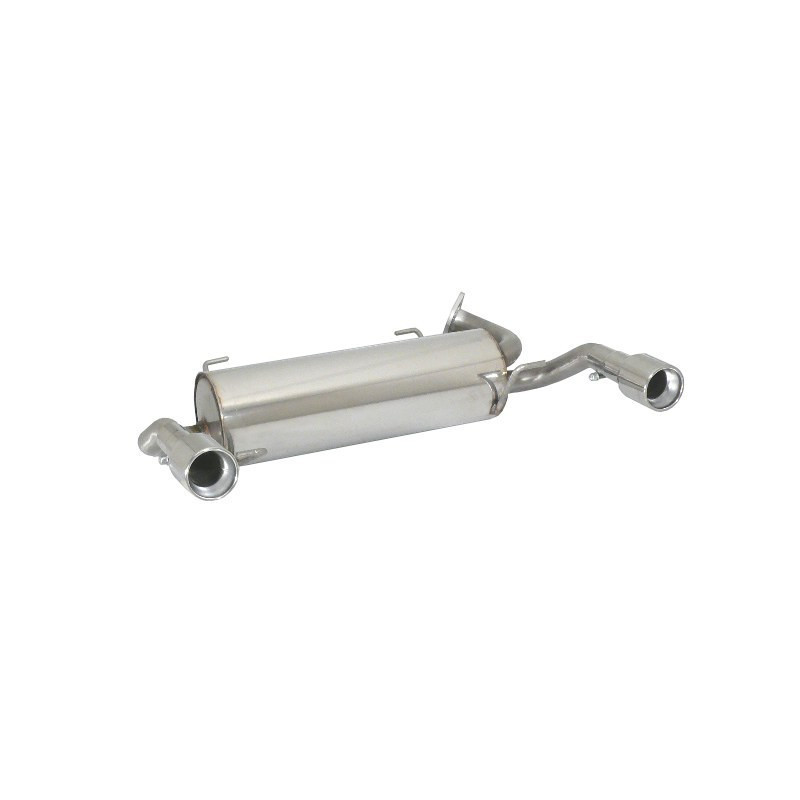 Silencieux arrière Ragazzon pour SUZUKI Swift II (04/2005 08/2010)