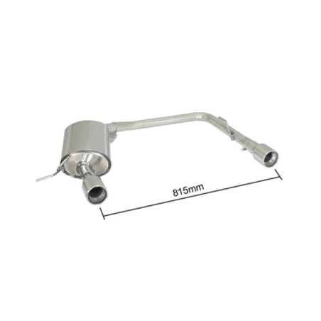 Silencieux arrière Ragazzon pour BMW Série 3 (E90) Berline (03/2005 09/2008) 50.0270.05 / (E91) Tour