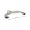 Silencieux arrière Ragazzon pour VOLKSWAGEN Golf VI (10/2008 11/2012) 50.0350.12 / Scirocco (13) (08
