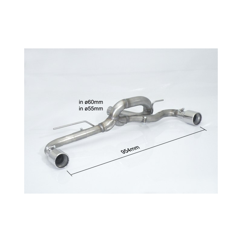 Pipe finale Ragazzon pour BMW Série 1 (F20/F21) (07/2011 Aujourd'hui)
