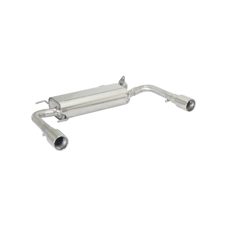 Silencieux arrière Ragazzon pour SUZUKI Swift III (09/2010 Aujourd'hui)