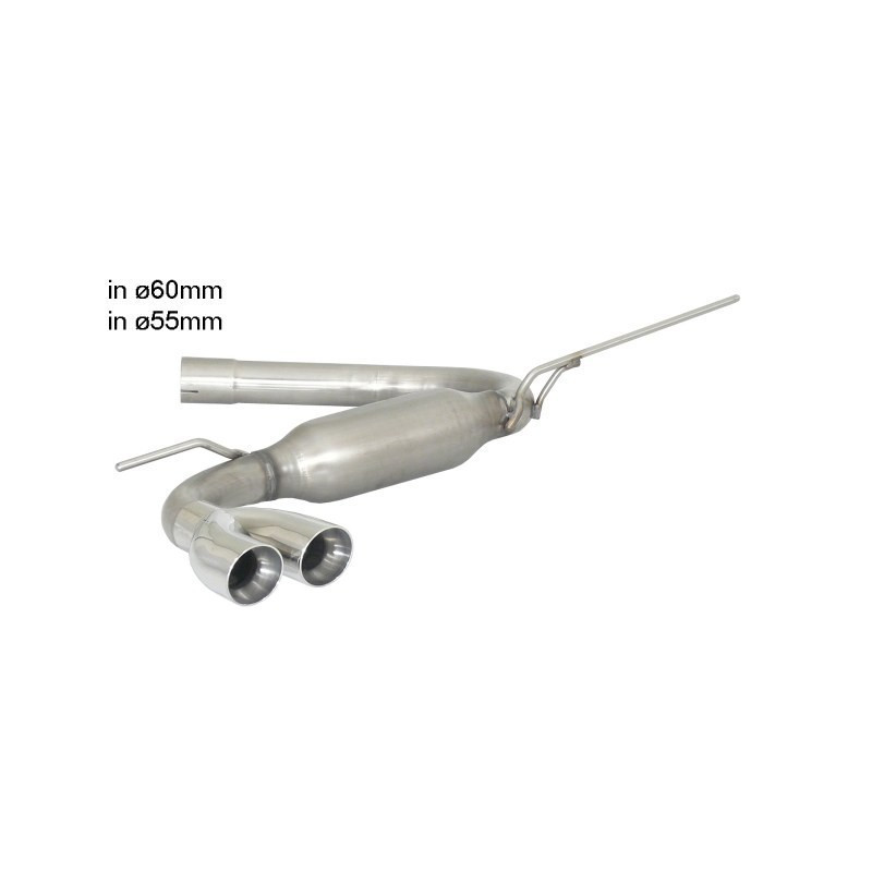Silencieux arrière Ragazzon pour SEAT Leon III (5F) (09/2012 Aujourd'hui)