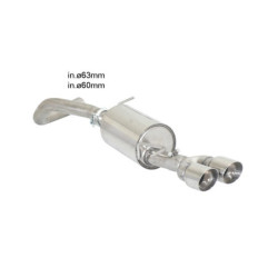 Silencieux arrière Ragazzon pour VOLKSWAGEN Polo IX (6R) (09/2009 Aujourd'hui)