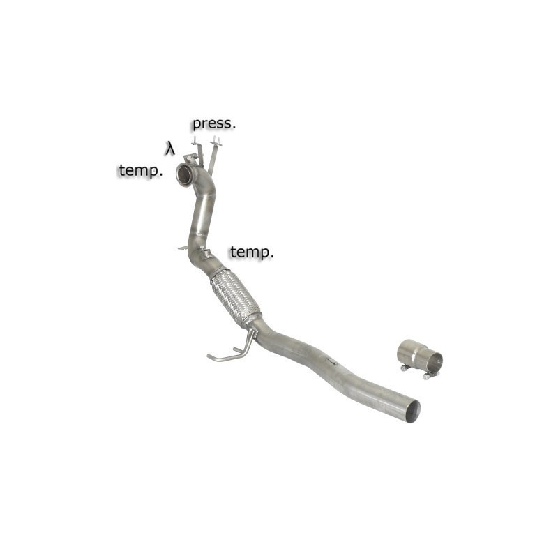 Remplacement FAP Ragazzon pour VOLKSWAGEN Caddy IV (08/2010 Aujourd'hui) 50.0535.80 / Golf VI (10/20