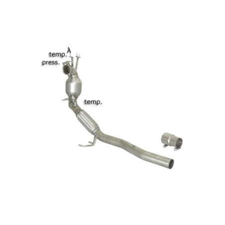 Remplacement FAP Ragazzon pour VOLKSWAGEN Caddy IV (08/2010 Aujourd'hui) 50.0536.80 / Golf VI (10/20