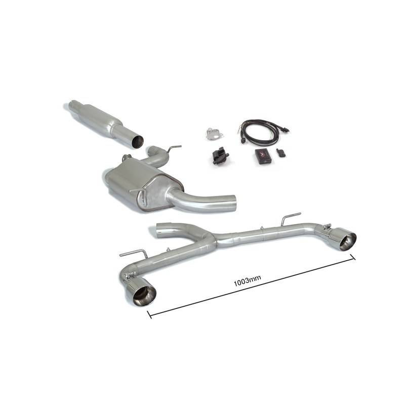 Demi ligne / Cat back Ragazzon Volkswagen Golf VII (08/2012 Aujourd'hui)