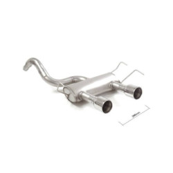 Silencieux arrière Ragazzon pour ABARTH Nuova 500/500C (08/2008 Aujourd'hui)