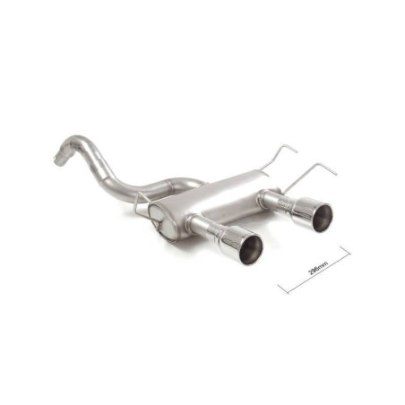 Silencieux arrière Ragazzon pour ABARTH Nuova 500/500C (08/2008 Aujourd'hui)