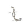 Remplacement FAP Ragazzon pour FORD C Max (CB3) (02/2007 10/2010) 54.0093.01 / FORD Focus II (09/200