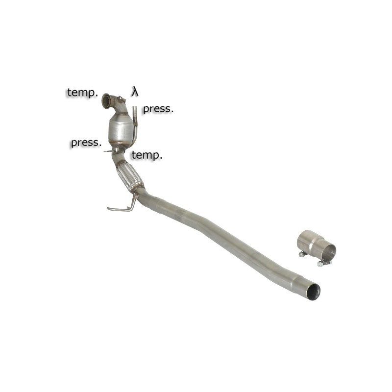 Remplacement FAP Ragazzon pour AUDI A3 Quattro (8P) (05/2003 08/2012) 54.0247.01 / Sportback (09/200