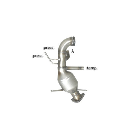 Remplacement FAP Ragazzon pour CHEVROLET Captiva (C100) (09/2006 02/2011) 54.0259.01 / OPEL Antara (