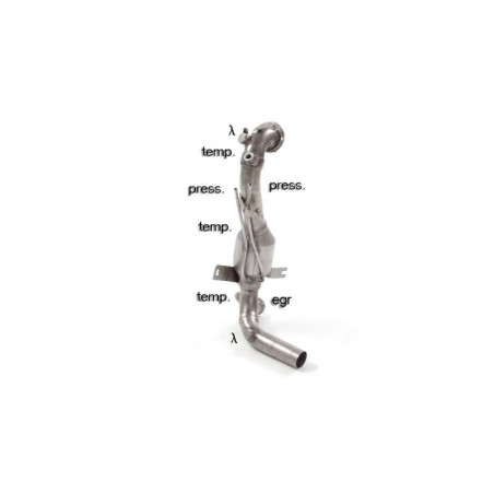 Remplacement FAP/DéFap Ragazzon Alfa Romeo Mi.To (04/2008 Aujourd'hui) / Fiat Panda 319 (01/2012 Auj