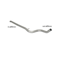 Tube silencieux intermédiaire Ragazzon pour PEUGEOT 207 (03/2006 Aujourd'hui) 55.0106.00 / CC (01/20