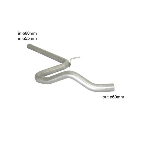 Tube silencieux intermédiaire Ragazzon pour SEAT Leon III (5F) (09/2012 Aujourd'hui)