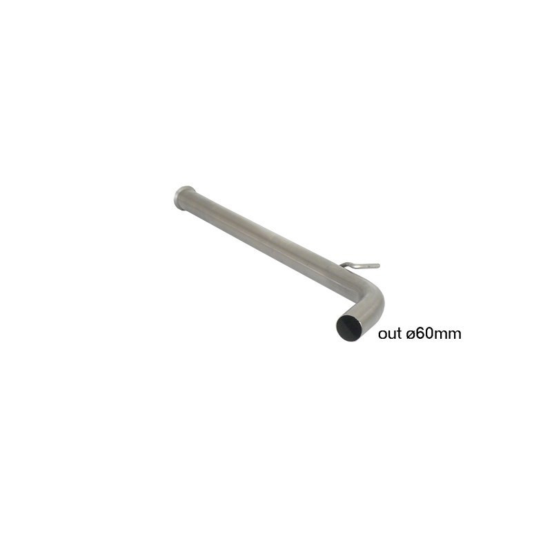 Tube silencieux intermédiaire Ragazzon pour RENAULT Clio IV (09/2012 Aujourd'hui)