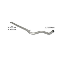Tube silencieux intermédiaire Ragazzon pour PEUGEOT 208 (03/2012 Aujourd'hui)