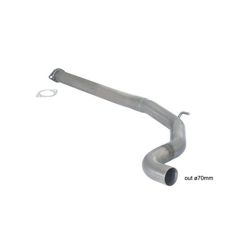 Tube silencieux intermédiaire Ragazzon pour ABARTH Grande Punto (09/2007 12/2010) 55.0404.00 / Punto
