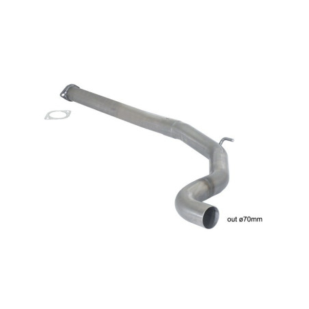 Tube silencieux intermédiaire Ragazzon pour ABARTH Grande Punto (09/2007 12/2010) 55.0404.00 / Punto