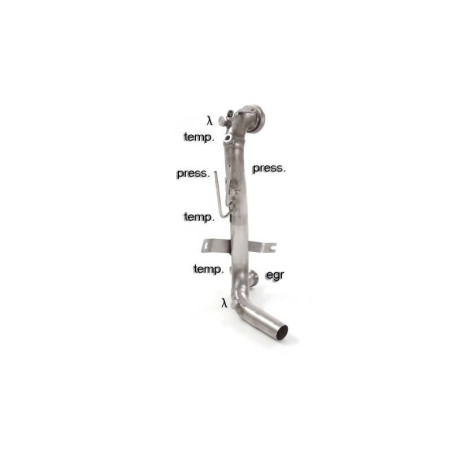 Downpipe + Décatalyseur Ragazzon Alfa Romeo Mi.To (04/2008 Aujourd'hui) / Fiat Panda 319 (01/2012 Au