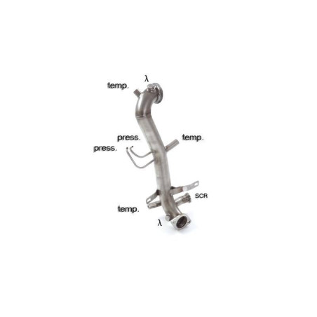 Décatalyseur Ragazzon pour ALFA ROMEO Giulietta (06/2010 Aujourd'hui) 55.0640.00 / FIAT Doblo III (1