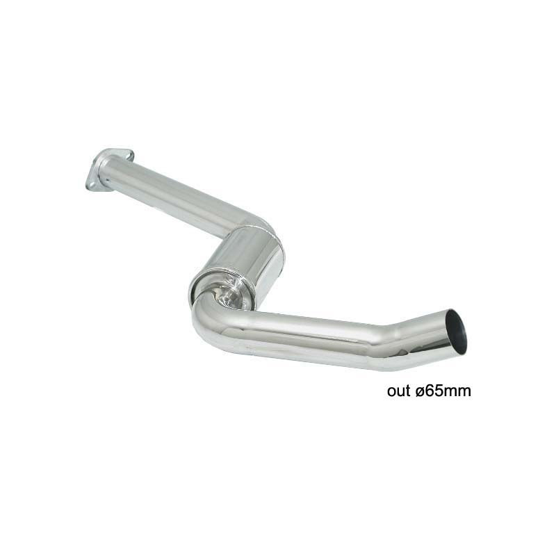 Silencieux intermédiaire Ragazzon pour ALFA ROMEO 156 Facelift (04/2003 11/2006) 57.0023.00 / GT (09