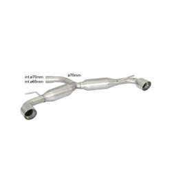 Silencieux arrière Ragazzon pour VOLKSWAGEN Golf VI (10/2008 11/2012)