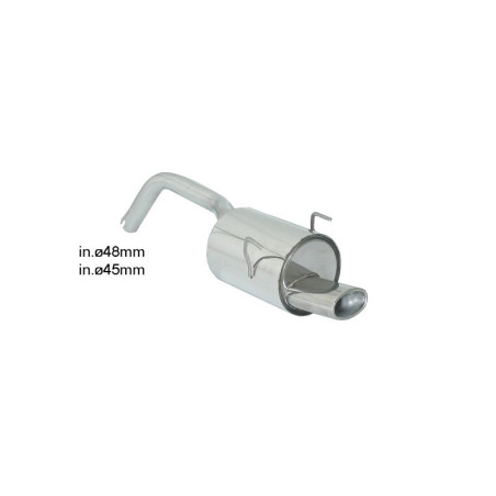Silencieux arrière Ragazzon pour FIAT Panda 319 (01/2012 Aujourd'hui)