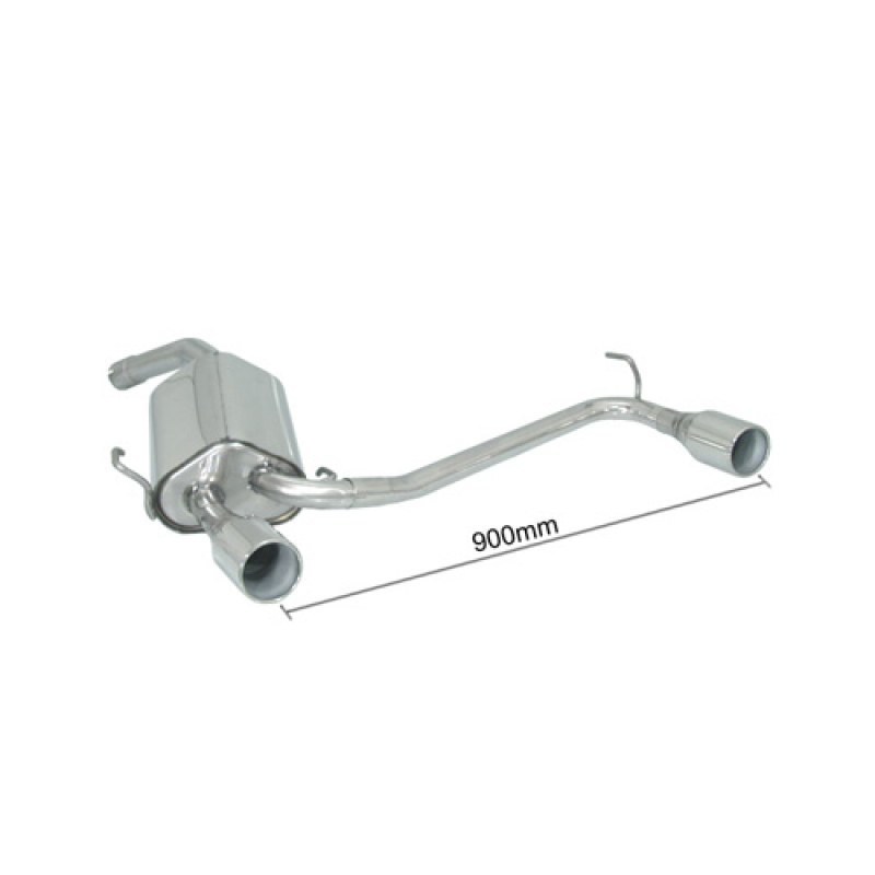 Silencieux arrière Ragazzon pour ALFA ROMEO GT (09/2003 06/2010)
