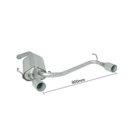 Silencieux arrière Ragazzon pour ALFA ROMEO GT (09/2003 06/2010)