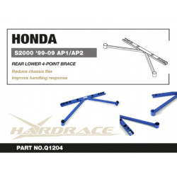S2000 AP1 2 Honda Rear Lower 4-point Brace Hardrace