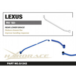 RX 5th Lexus Rear Lower Brace Hardrace