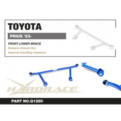 Prius 5th XW60 Toyota Front Lower Brace Hardrace