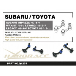 Impreza 3rd WRX GE-GR 2007-2013 Subaru Rear Adj. Stabilizer Link Hardrace
