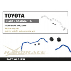 Hiace granvia granace 6TH H300 2019- Toyota Barre antiroulis avant Hardrace
